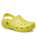 The Crocs Girls Girls Classic Clogs in Cyber Yellow