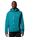 The Columbia Mens Ampli-Dry II Jacket in River Blue