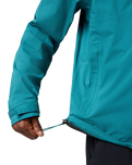 The Columbia Mens Ampli-Dry II Jacket in River Blue