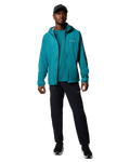 The Columbia Mens Ampli-Dry II Jacket in River Blue