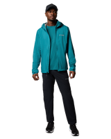 The Columbia Mens Ampli-Dry II Jacket in River Blue