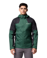 The Columbia Mens Inner Limits™ III Jacket in Rain Forest & Black