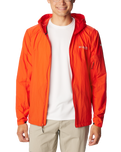 The Columbia Mens Loop Trail II Windbreaker Jacket in Spicy