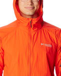The Columbia Mens Loop Trail II Windbreaker Jacket in Spicy