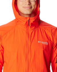 The Columbia Mens Loop Trail II Windbreaker Jacket in Spicy