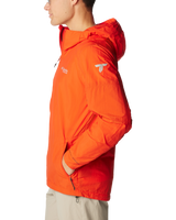 The Columbia Mens Loop Trail II Windbreaker Jacket in Spicy