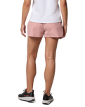 The Columbia Womens Boundless Trek Active Walkshorts in Eraser Pink