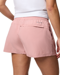The Columbia Womens Boundless Trek Active Walkshorts in Eraser Pink