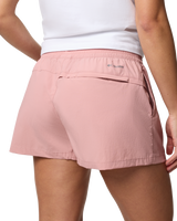 The Columbia Womens Boundless Trek Active Walkshorts in Eraser Pink