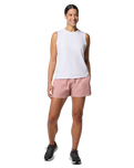 The Columbia Womens Boundless Trek Active Walkshorts in Eraser Pink