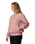 Marble Canyon French Terry Hoodie in Eraser Pink