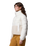 The Columbia Womens Leadbetter Point II Sherpa Hybrid Jacket in Sea Salt & Dark Stone
