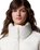 The Columbia Womens Leadbetter Point II Sherpa Hybrid Jacket in Sea Salt & Dark Stone