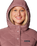 The Columbia Womens Cloud Point Hooded Fleece Jacket in Fig