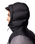The Columbia Mens Puffect™ II Jacket in City Grey & Black