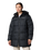 The Columbia Womens Puffect II Mid Hooded Jacket in Black