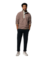 The Columbia Mens Helvetia™ II Half Snap Fleece Jacket in Iron