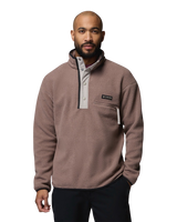 The Columbia Mens Helvetia™ II Half Snap Fleece Jacket in Iron