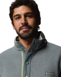 The Columbia Mens Helvetia™ II Half Snap Fleece Jacket in Sedona Sage