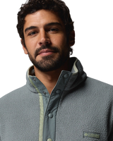 The Columbia Mens Helvetia™ II Half Snap Fleece Jacket in Sedona Sage