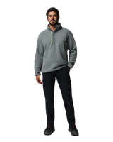 The Columbia Mens Helvetia™ II Half Snap Fleece Jacket in Sedona Sage