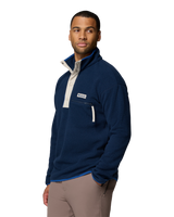 The Columbia Mens Helvetia™ II Half Snap Fleece Jacket in Collegiate Navy
