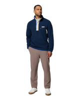 The Columbia Mens Helvetia™ II Half Snap Fleece Jacket in Collegiate Navy
