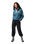 The Columbia Womens Helvetia II Cropped Half Snap Fleece Jacket in Everblue, Crushed Blue & Citron Haze