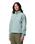 Helvetia™ II Cropped Half Snap Fleece Jacket in Crushed Blue, Safari & Marine Light