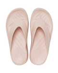 The Crocs Womens Getaway Platform Flip Flops in Quartz