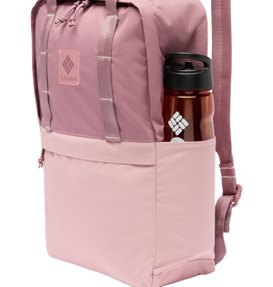 Trail Traveller 18L Backpack in Fig & Eraser Pink