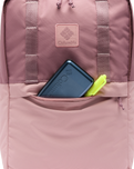 Trail Traveller 18L Backpack in Fig & Eraser Pink