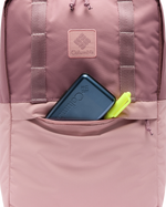 Trail Traveller 18L Backpack in Fig & Eraser Pink