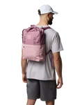 Trail Traveller 18L Backpack in Fig & Eraser Pink