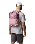 Trail Traveller 18L Backpack in Fig & Eraser Pink