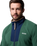 The Columbia Mens Sequoia Grove™ Full Zip Fleece Jacket in Rain Forest & Collegiate Navy