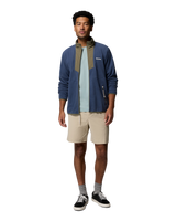 The Columbia Mens Sequoia Grove™ Full Zip Fleece Jacket in Dark Mountain & Stone Green