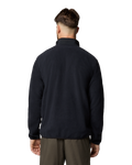 The Columbia Mens Sequoia Grove™ Half Zip Fleece Jacket in Black