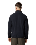 The Columbia Mens Sequoia Grove™ Half Zip Fleece Jacket in Black
