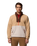 The Columbia Mens Sequoia Grove™ Half Zip Fleece Jacket in Canoe, Dark Stone & Tobacco