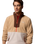 The Columbia Mens Sequoia Grove™ Half Zip Fleece Jacket in Canoe, Dark Stone & Tobacco