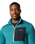 Columbia Hike Half Zip II Fleece Jacket in River Blue, Dark Stone & Black