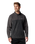 The Columbia Mens Steens Mountain Half Snap II Sweatshirt in Charcoal Heather & Shark