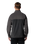 The Columbia Mens Steens Mountain Half Snap II Sweatshirt in Charcoal Heather & Shark