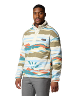 Helvetia™ II Printed Half Snap Fleece Jacket in Chalk Rogue Valley