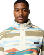 Helvetia™ II Printed Half Snap Fleece Jacket in Chalk Rogue Valley