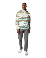 Helvetia™ II Printed Half Snap Fleece Jacket in Chalk Rogue Valley