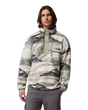 The Columbia Mens Helvetia™ II Printed Half Snap Fleece Jacket in Sedona Sage Summits