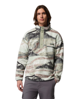 The Columbia Mens Helvetia™ II Printed Half Snap Fleece Jacket in Sedona Sage Summits