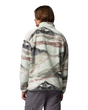 The Columbia Mens Helvetia™ II Printed Half Snap Fleece Jacket in Sedona Sage Summits